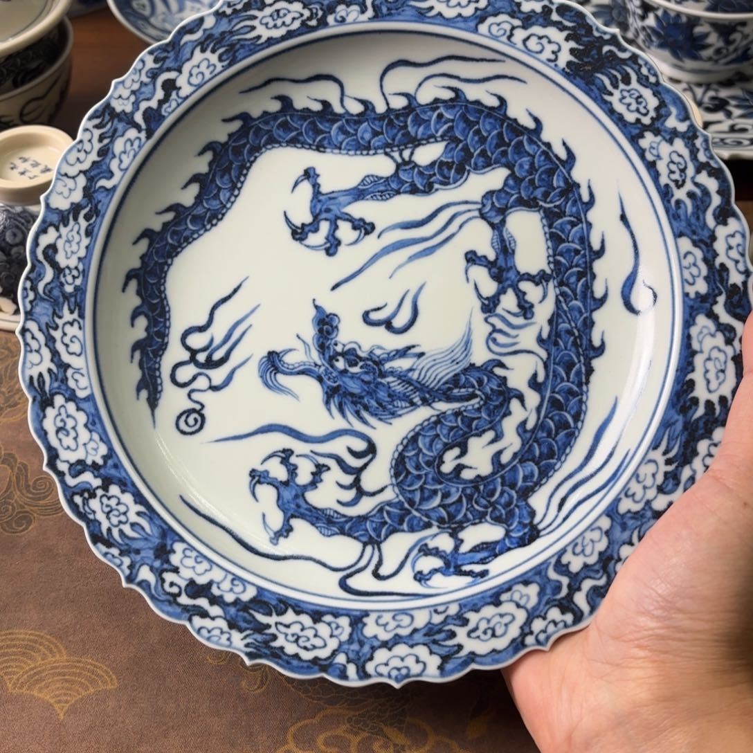 陶摆件景德镇手绘茶器