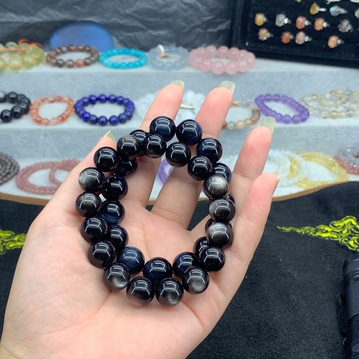 水晶手串未镶嵌拍3单