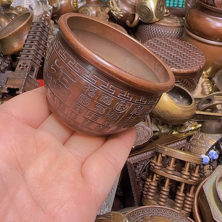 铜器办公室茶室摆件