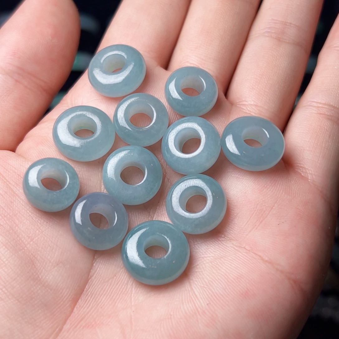 定制翡翠未镶嵌甜甜圈