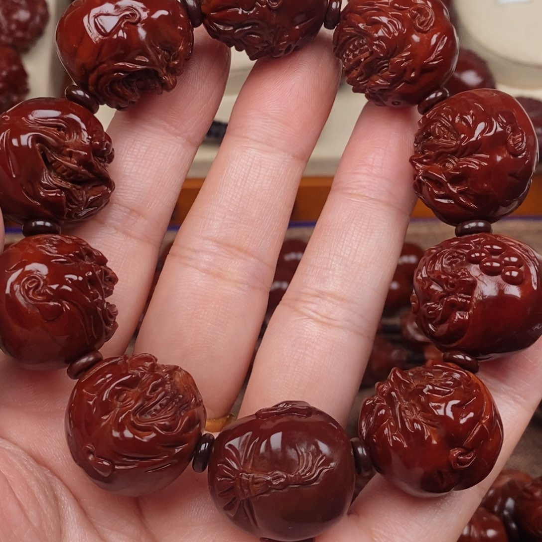 橄榄核吊坠海***哥经典单面