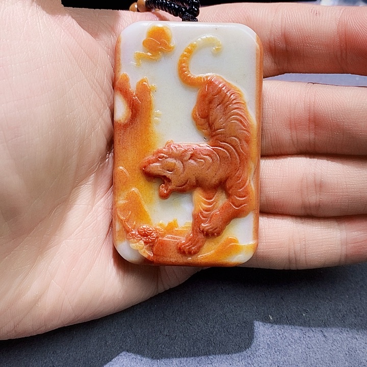 和田玉挂件未镶嵌