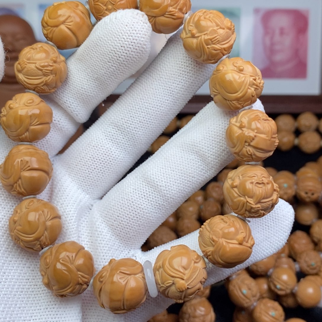 猴头核桃手串贵派财神