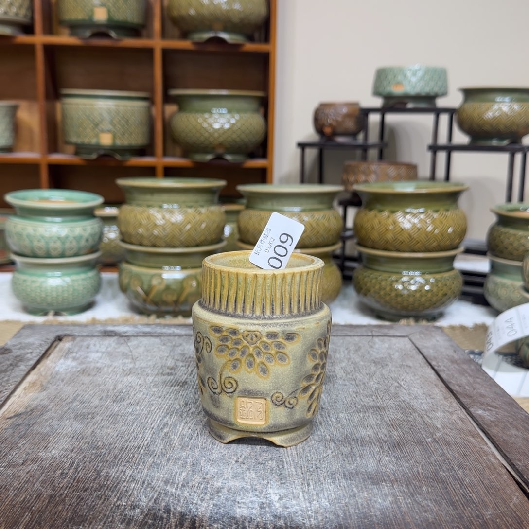 手工花盆 009  内口口径 5cm 