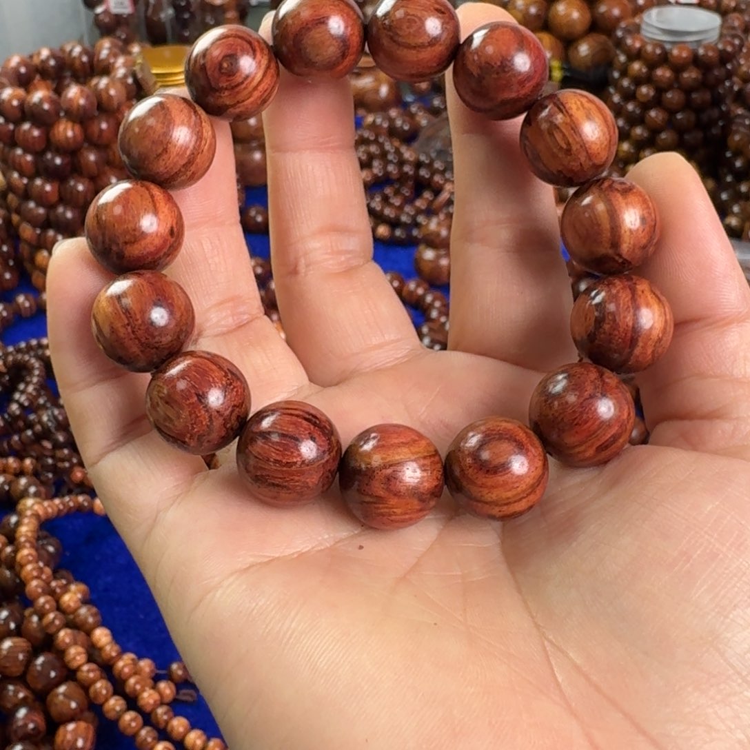 手串/手链黄花梨/降香黄檀1.5顺纹老干料海南黄花梨手串