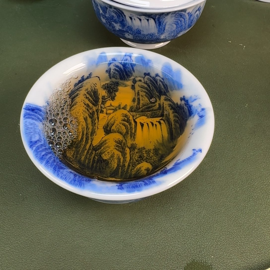 陶瓷景德镇纯手绘茶具圆圆246