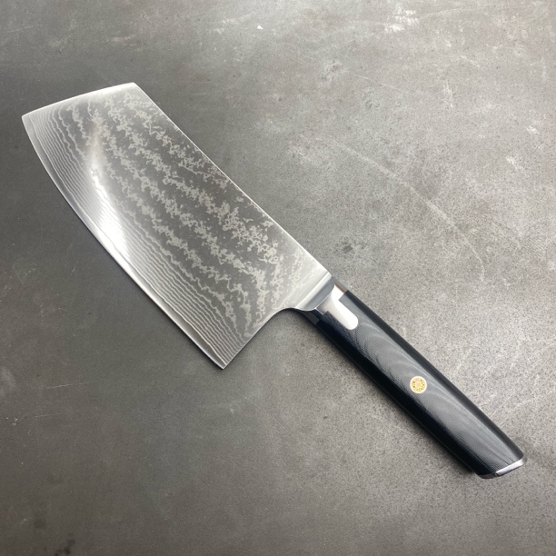 微瑕疵大马士革aus10菜切家用锋利刀具厨房家用切片刀女士用刀