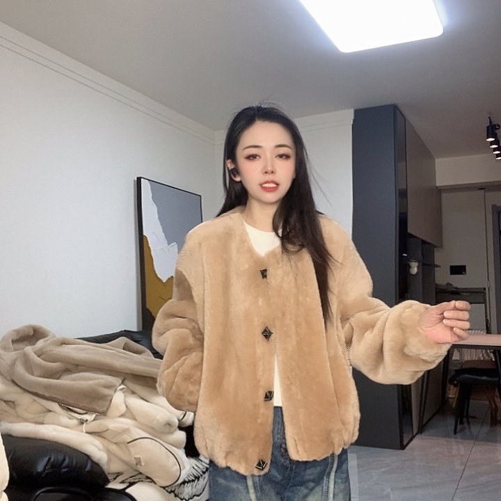 绵羊皮美丽奴皮毛一体L140斤内