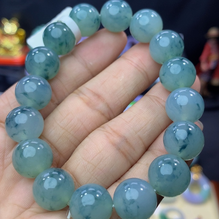 未镶嵌手链翡翠翡翠 12+ 