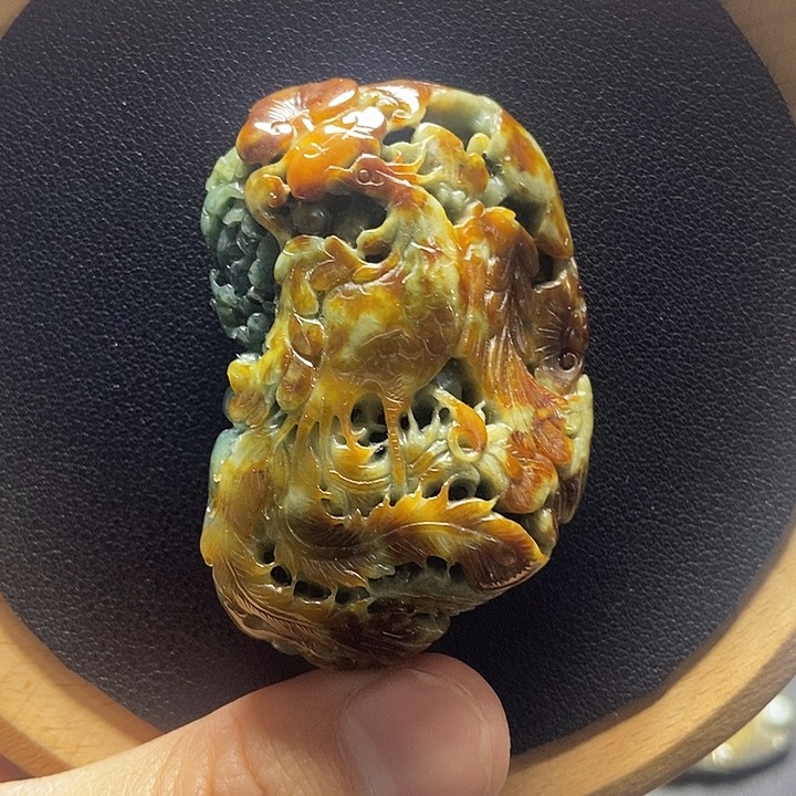 翡翠颈饰未镶嵌缅甸a货