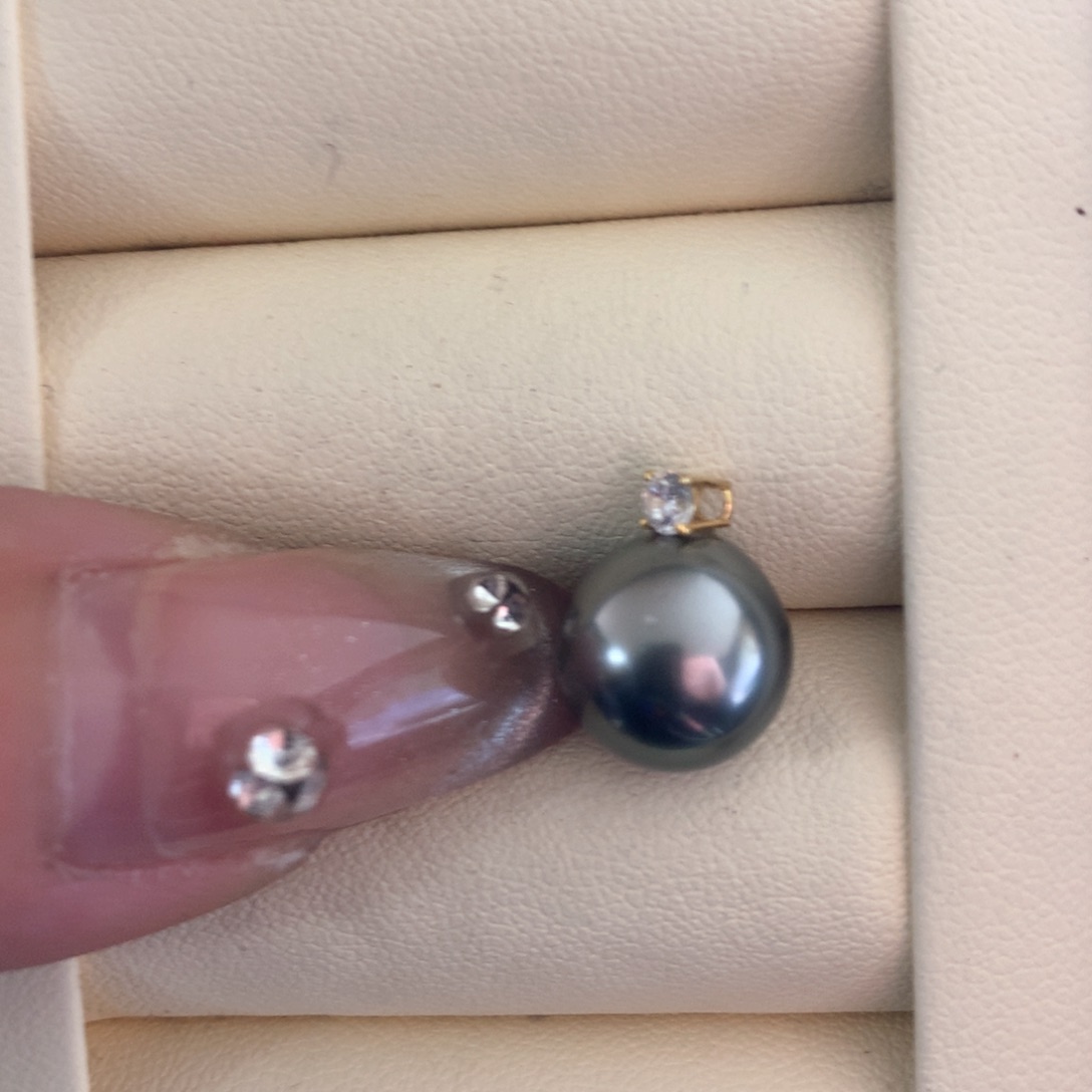 海水珍珠颈饰18K金镶嵌