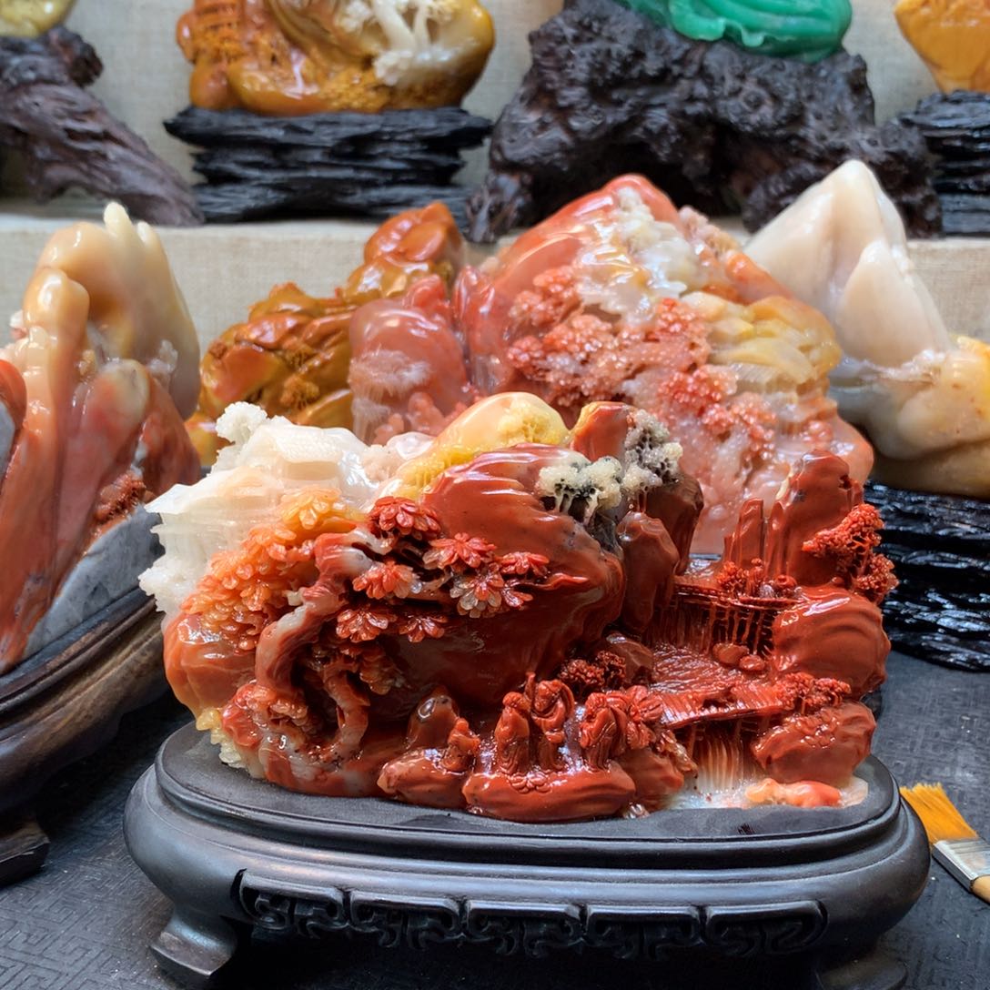 寿山石寿山石摆件