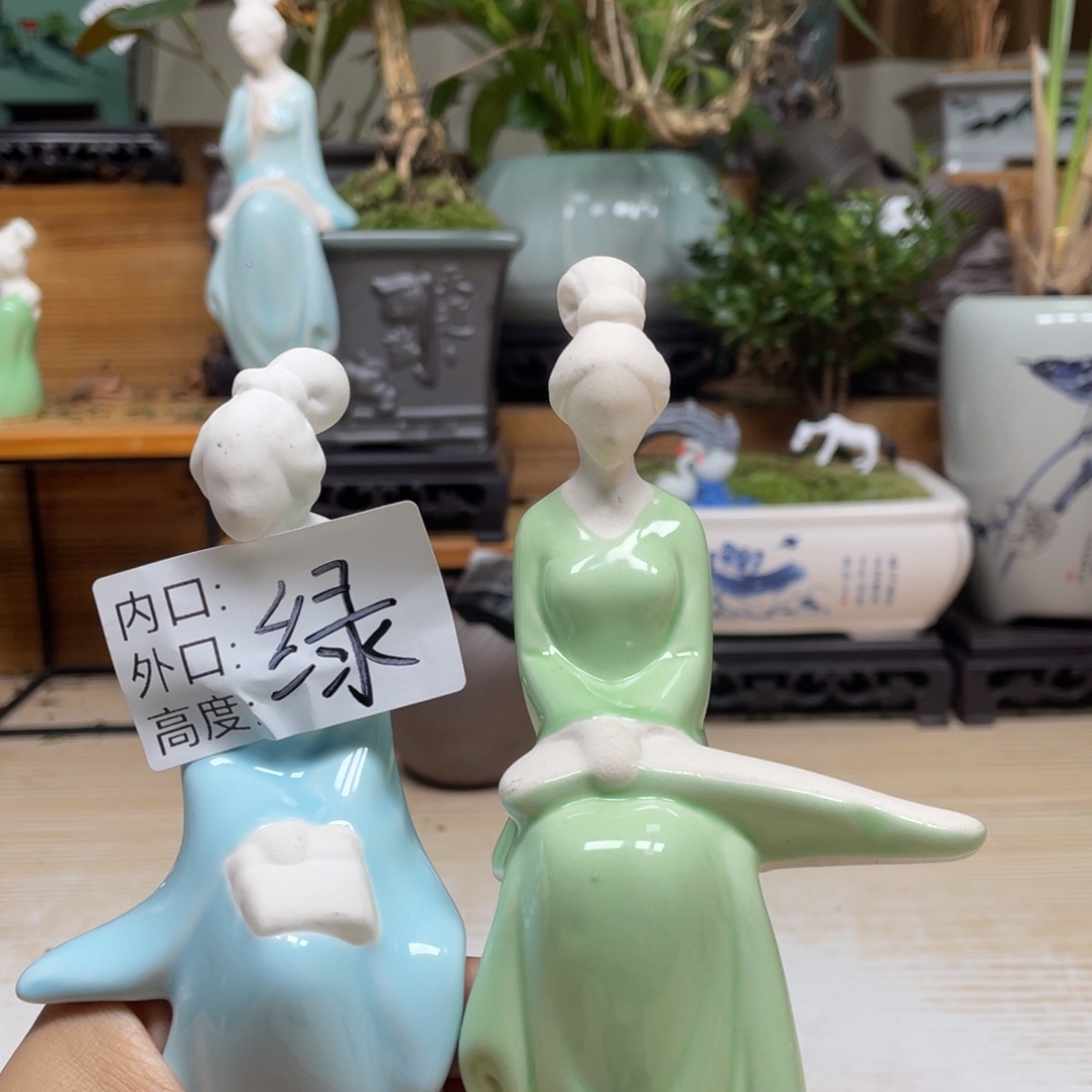 紫砂花盆陶瓷艺术花盆陶瓷