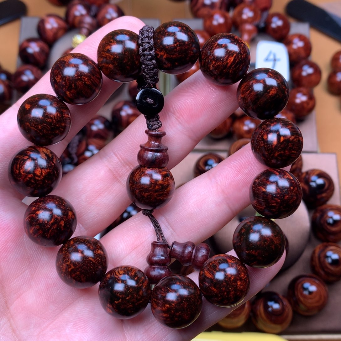 黄花梨/降香黄檀黄花梨手串1.5