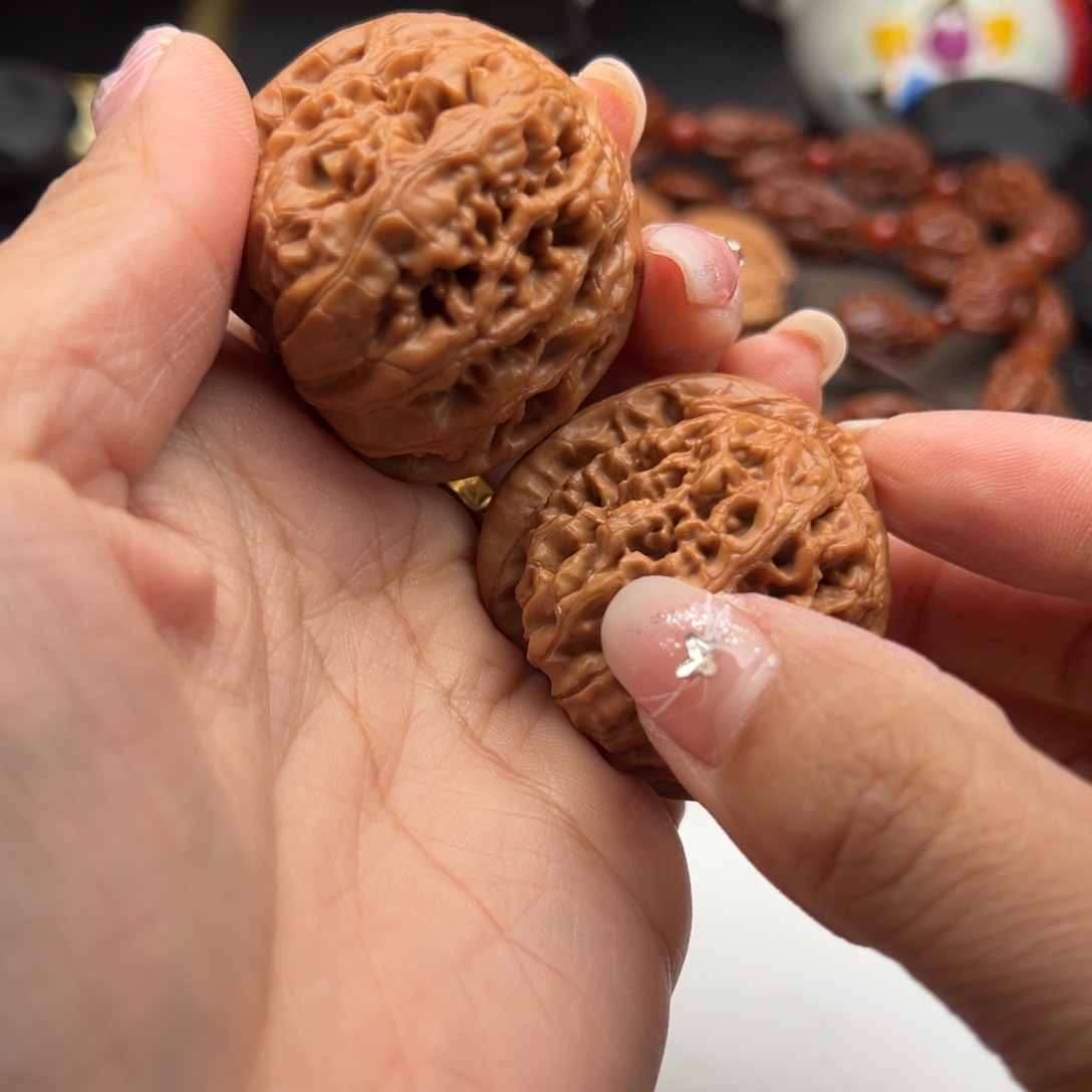 文玩核桃把件凤凰台41