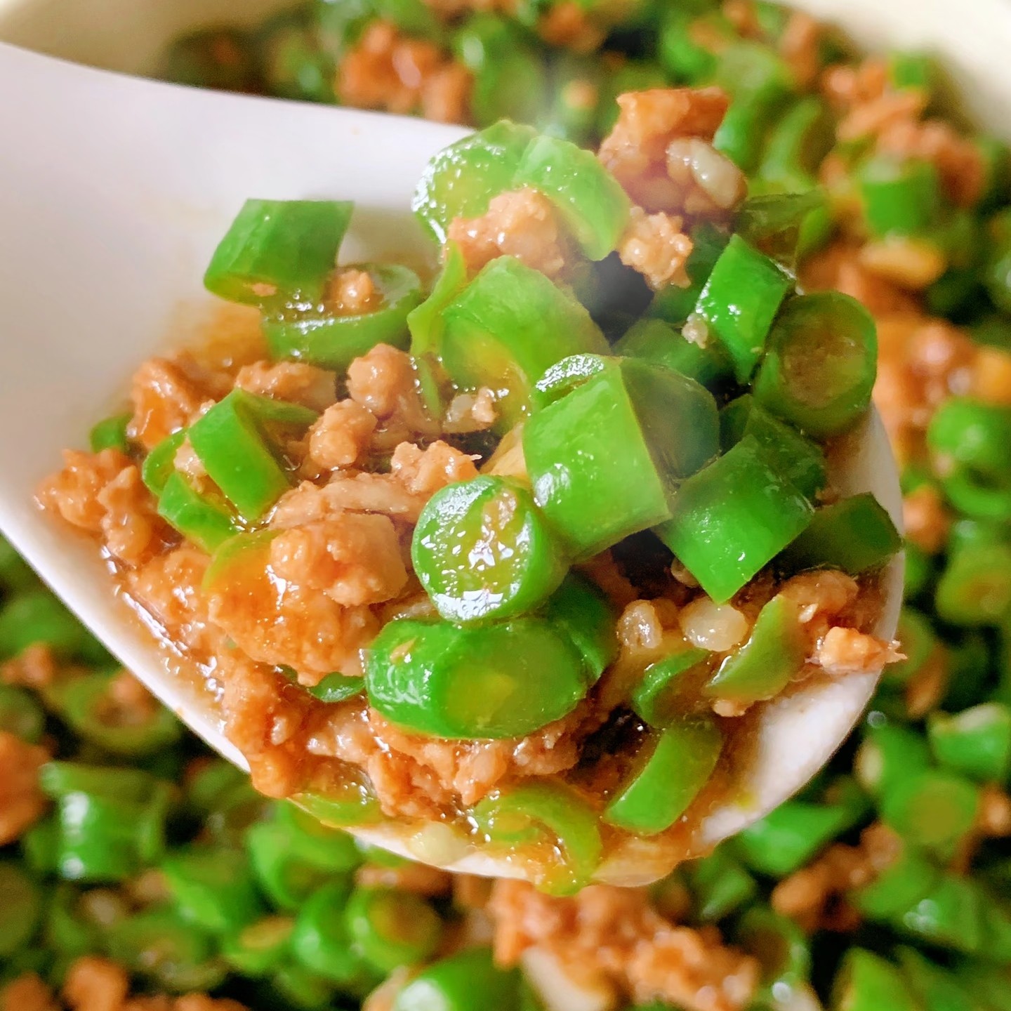 肉沫豇豆【宛陵家宴】