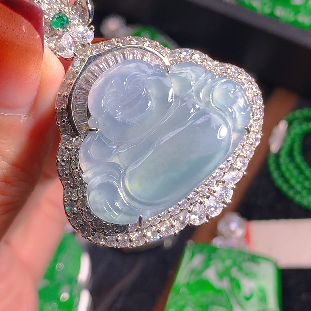 翡翠吊坠(不含链)未镶嵌