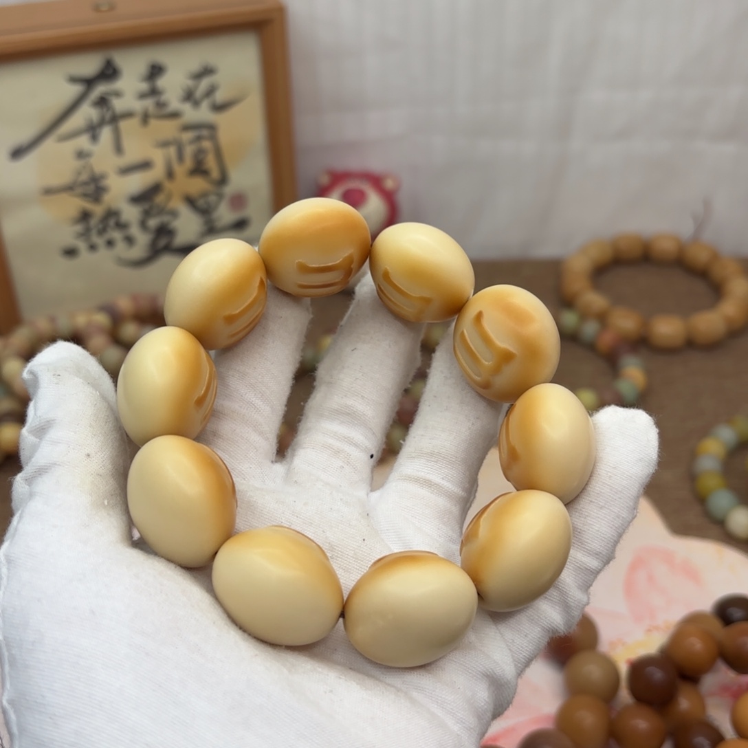 菩提根/象牙果吊坠牙果瑕疵干磨655