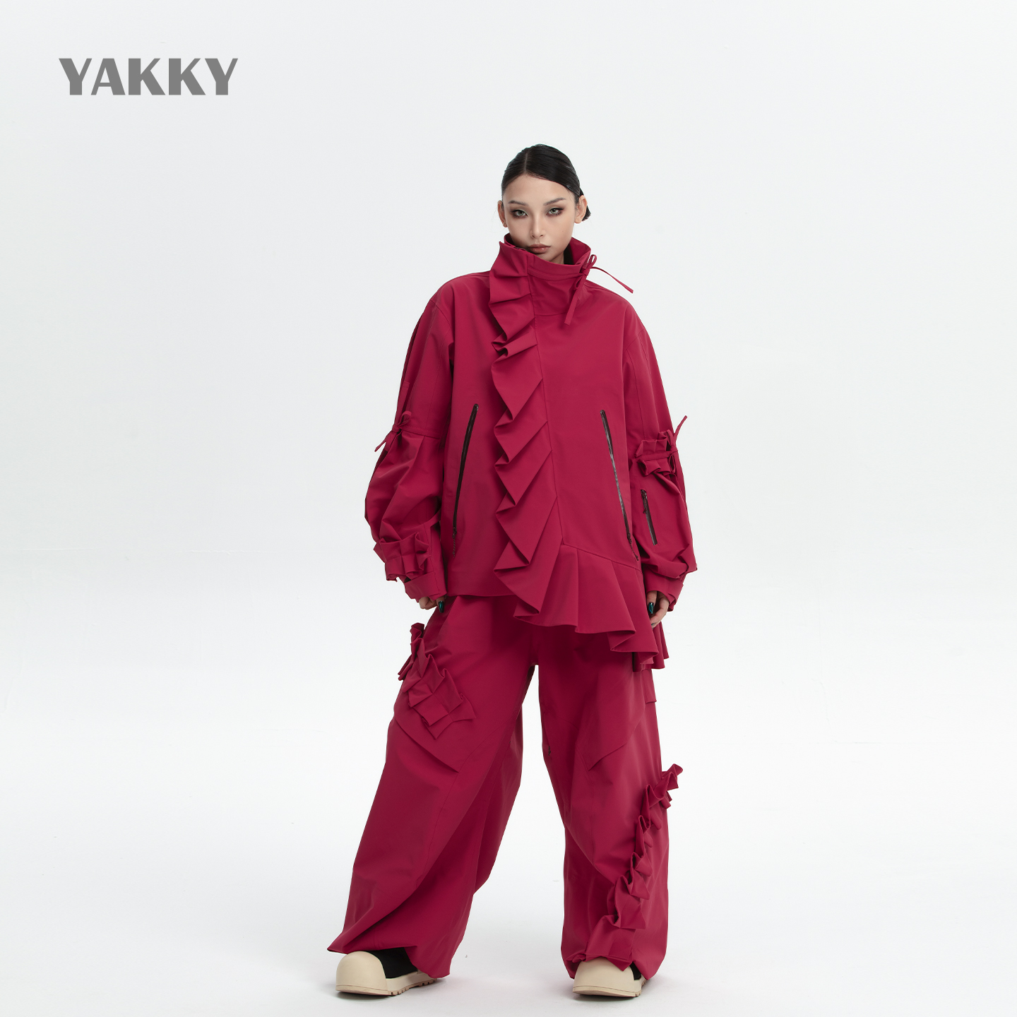 【秀款限定】YAKKY25/26新款弗拉明戈系列滑雪服套装