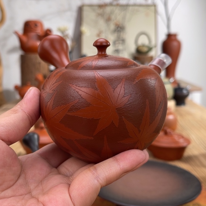 走**风常滑青峰手作茶壶