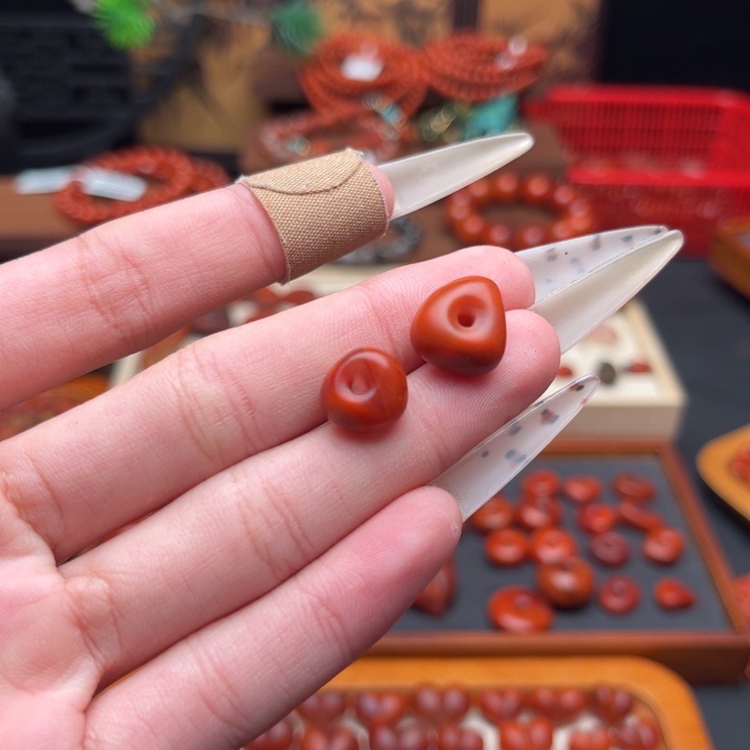 浅***意南红玛瑙未镶嵌南红10藏扣