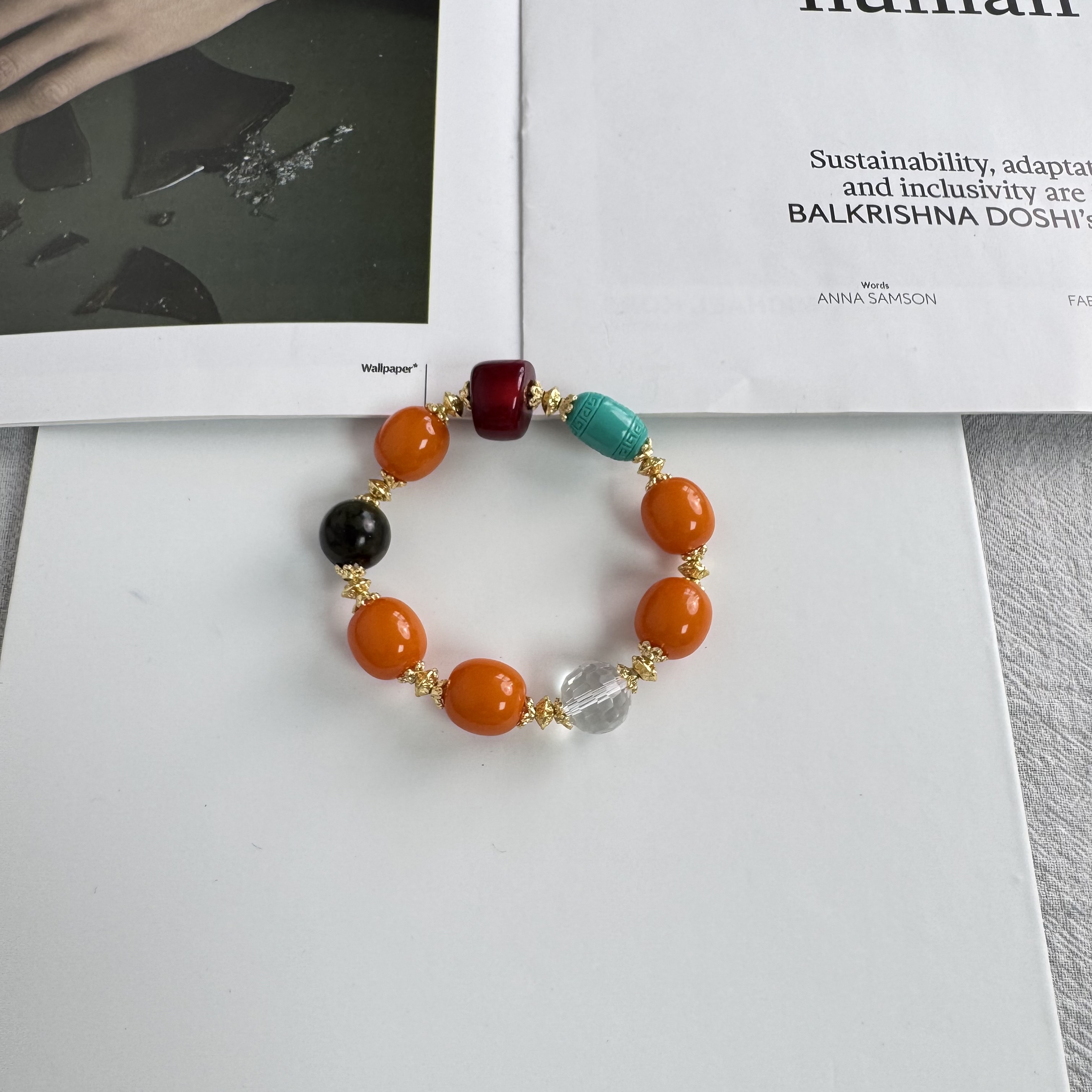 高定珠宝蜜蜡手链14+ZX3079S