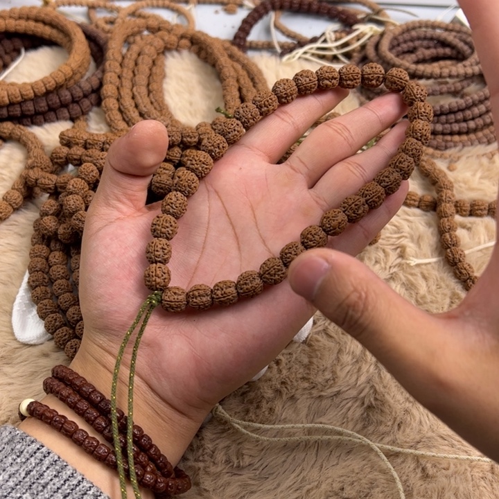 霸***丸金刚菩提吊坠原装盘龙