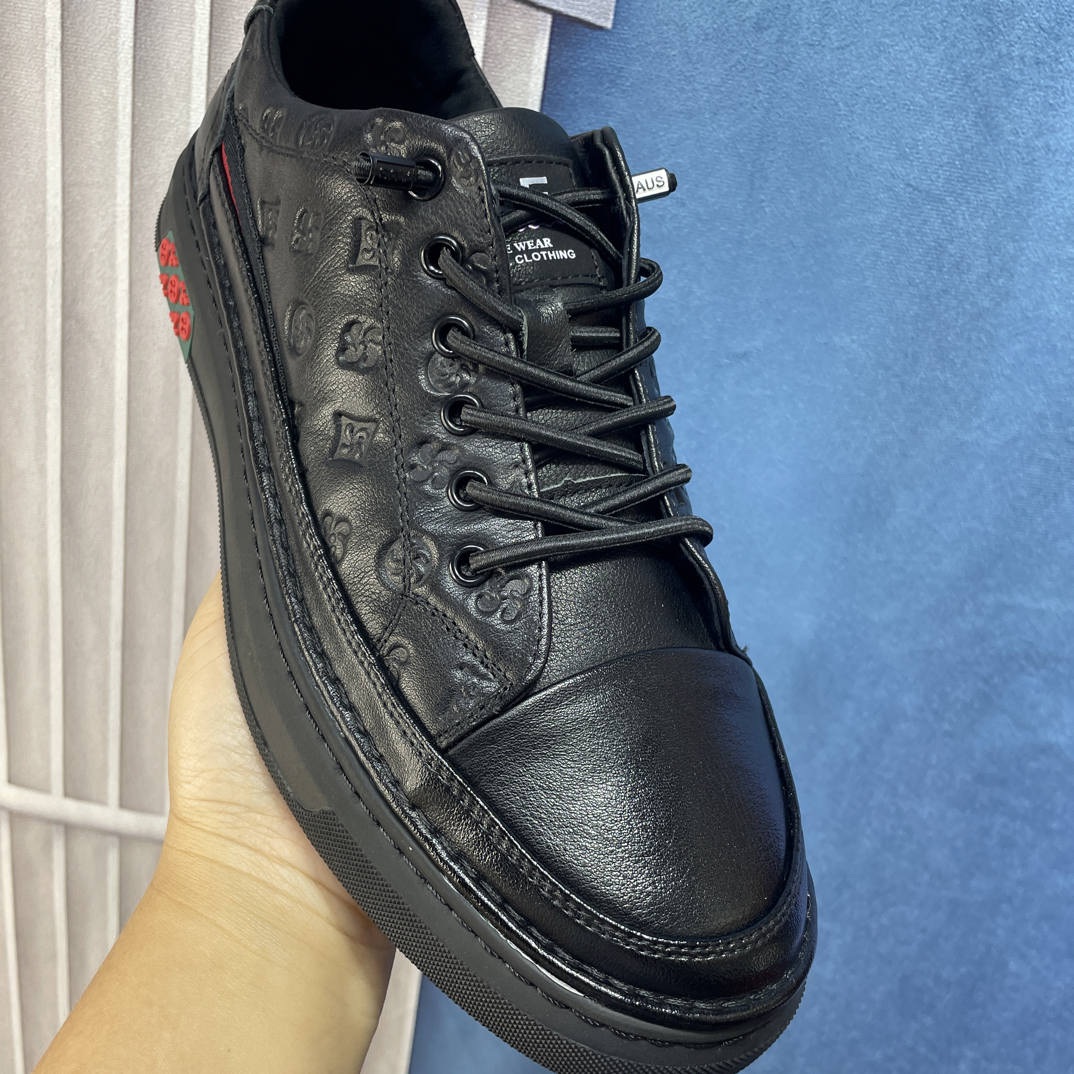 头层牛皮尚品新款休闲鞋88877