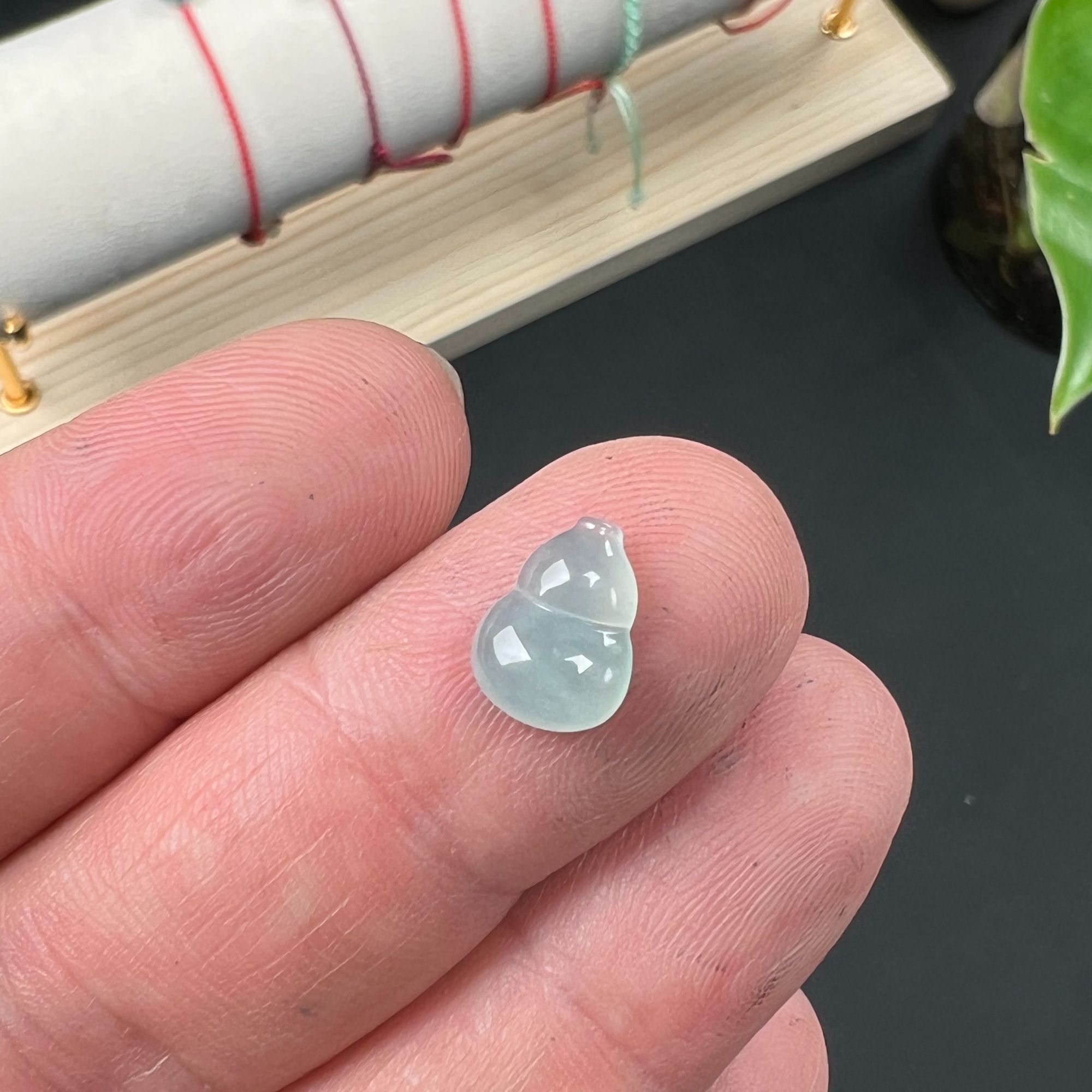 纯天然翡翠A货葫芦