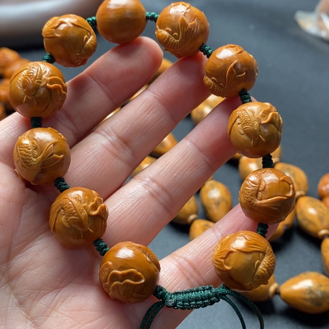 手串橄榄核抽****！橄榄核