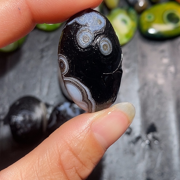 阿***宝玛瑙/玉髓合金颈饰