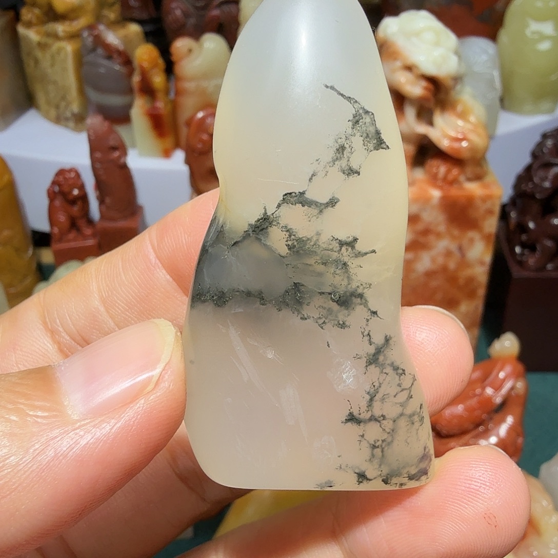 寿山石寿山坑头晶石