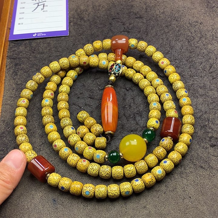 司***贼星月菩提吊坠脖挂