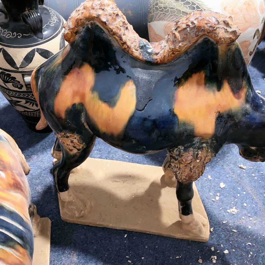 瓦当摆件摆件茶桌茶台陶瓷沈**香
