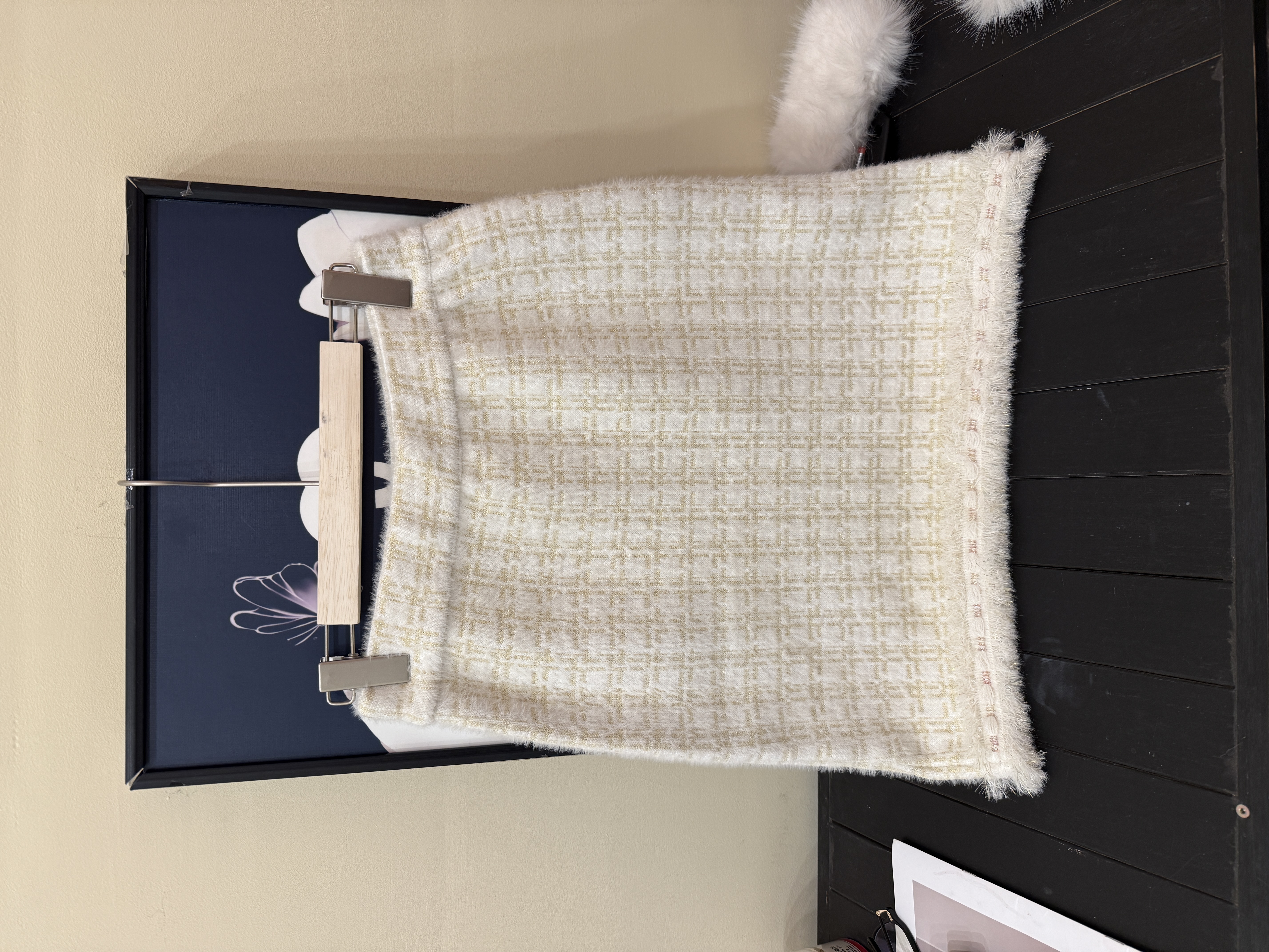 【王哥精选】新款小香风气质高腰女士春秋冬半身裙-9924-1