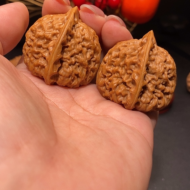 把件文玩核桃37如意狮子头