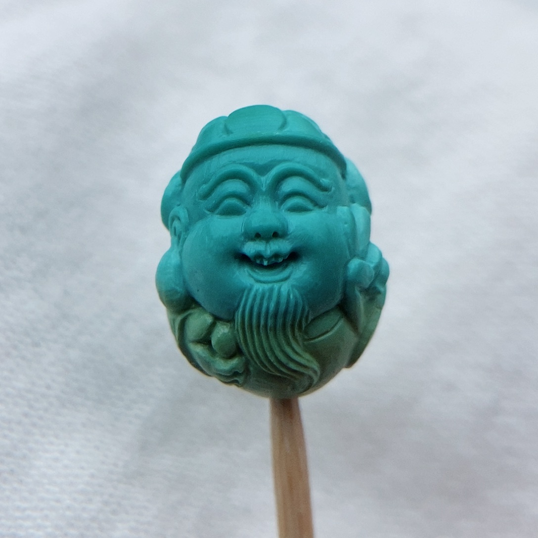 绿松石未镶嵌颈饰