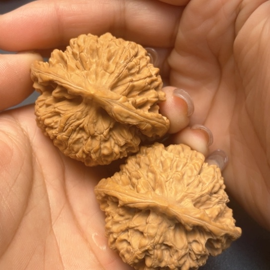 文玩核桃把件50官帽