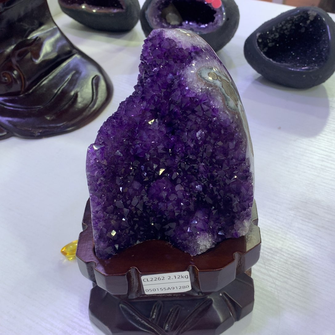 紫晶大型摆件（非配饰）未镶嵌