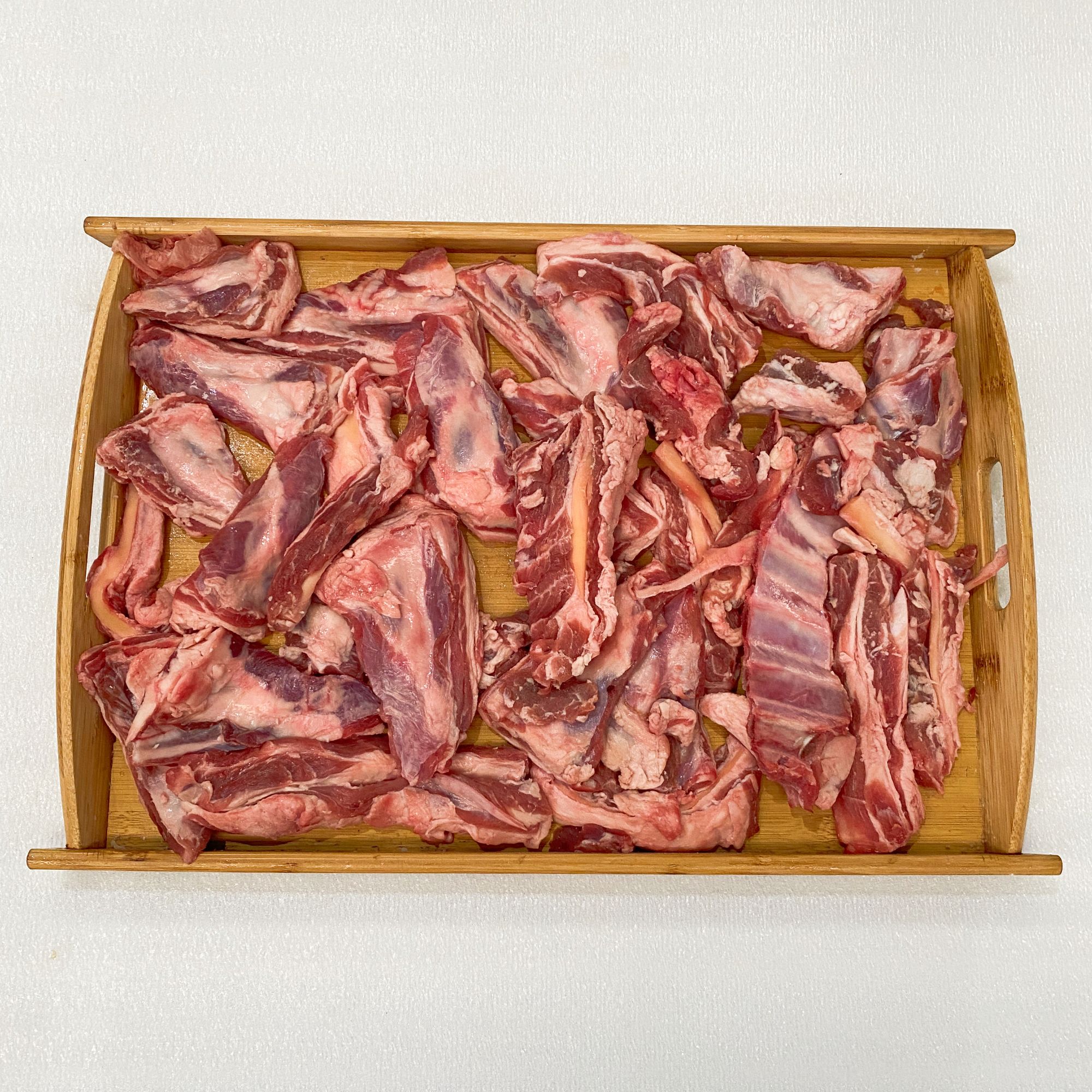 【清真】新西兰羔羊骨头块（羊排+小块羊肉+带骨羊肉）介意肥者勿拍