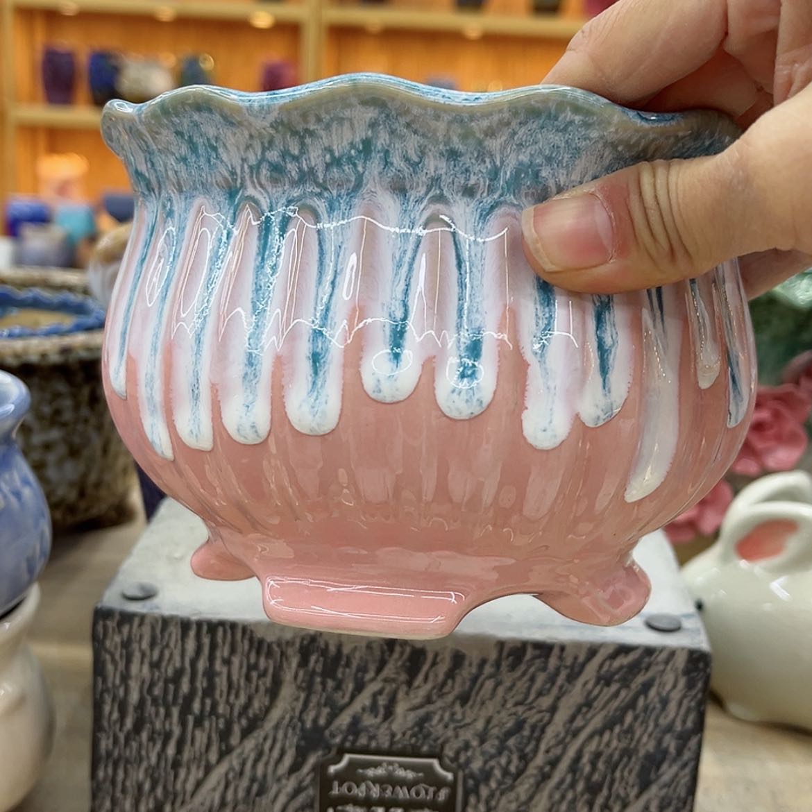 【闪购商品】陶瓷花盆