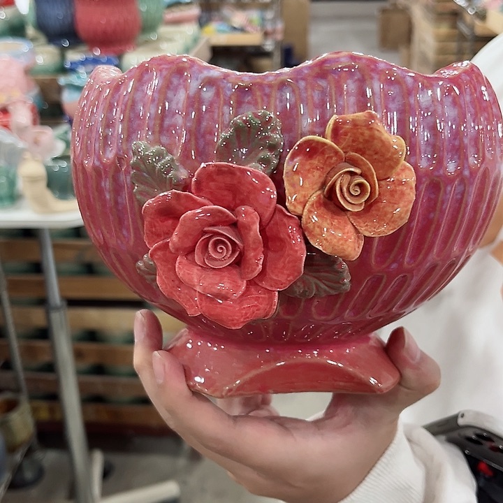 陶瓷陶瓷多肉植物花盆