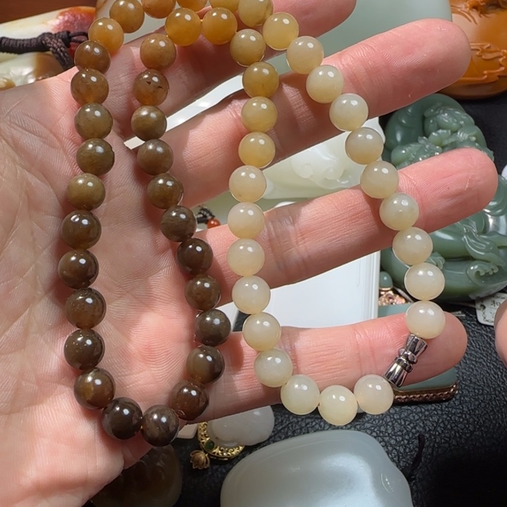 未镶嵌和田玉手链