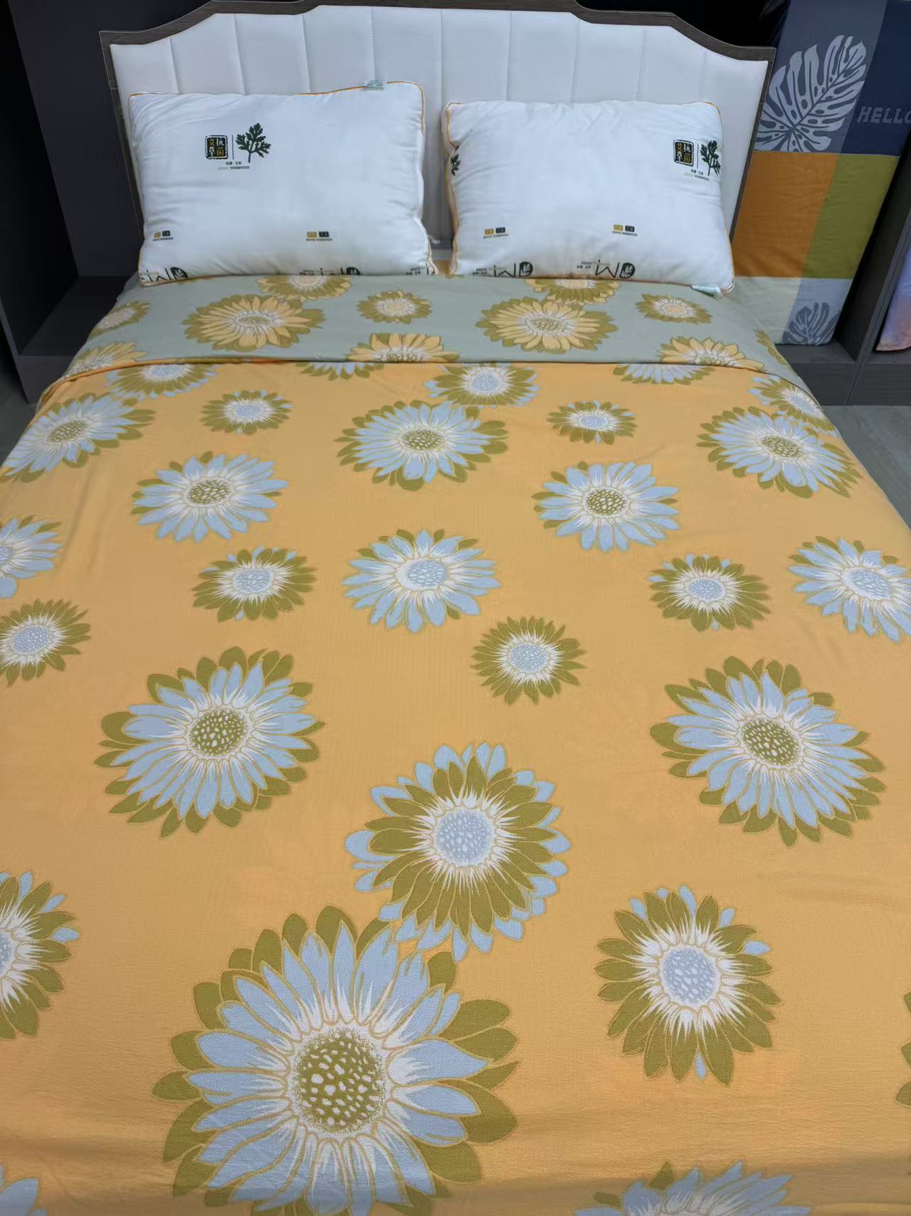 【蒸蒸日上】双人被套 200*230 复古双层纱 四季通用 超柔软亲肤