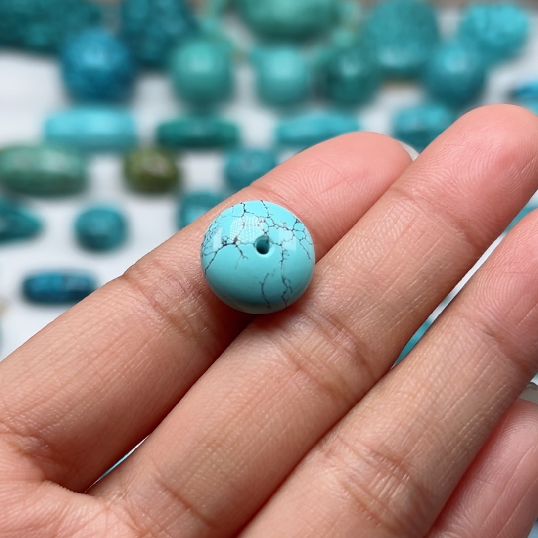 绿松石珠宝奇石未镶嵌