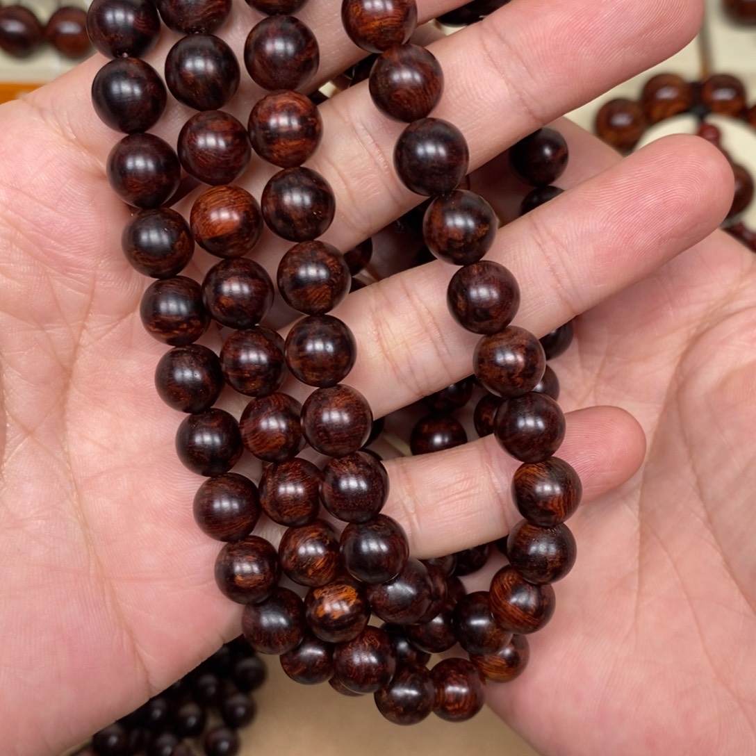 用***9手串/手链黄花梨/降香黄檀