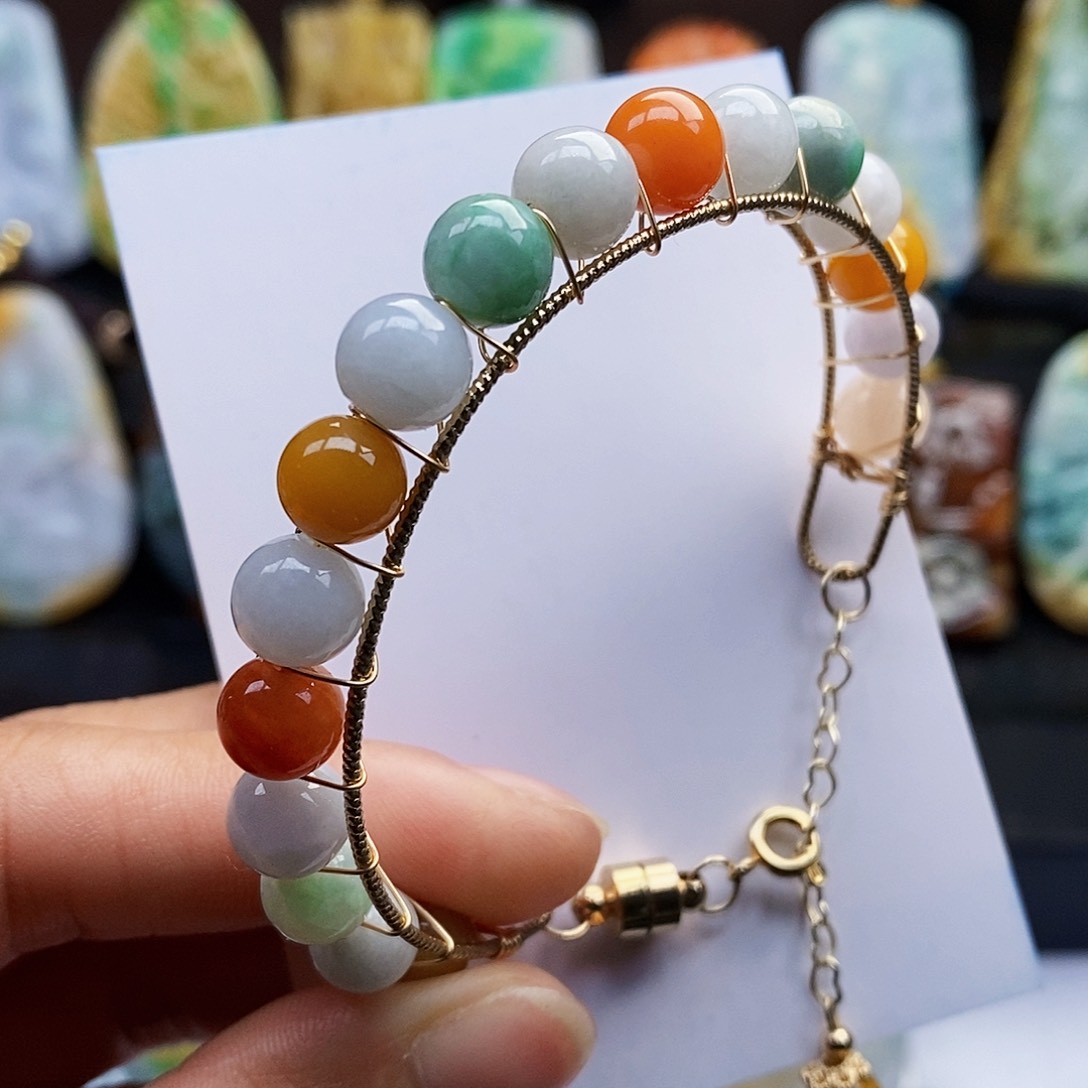 颈饰未镶嵌翡翠翡翠A 一物一证