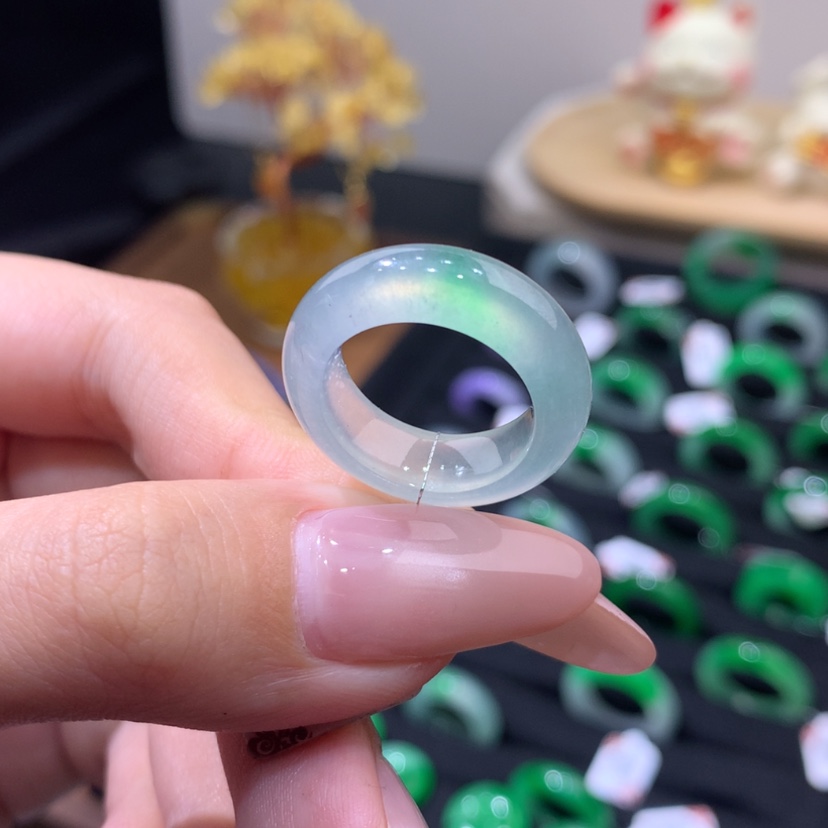【闪购商品】未镶嵌戒指翡翠9
