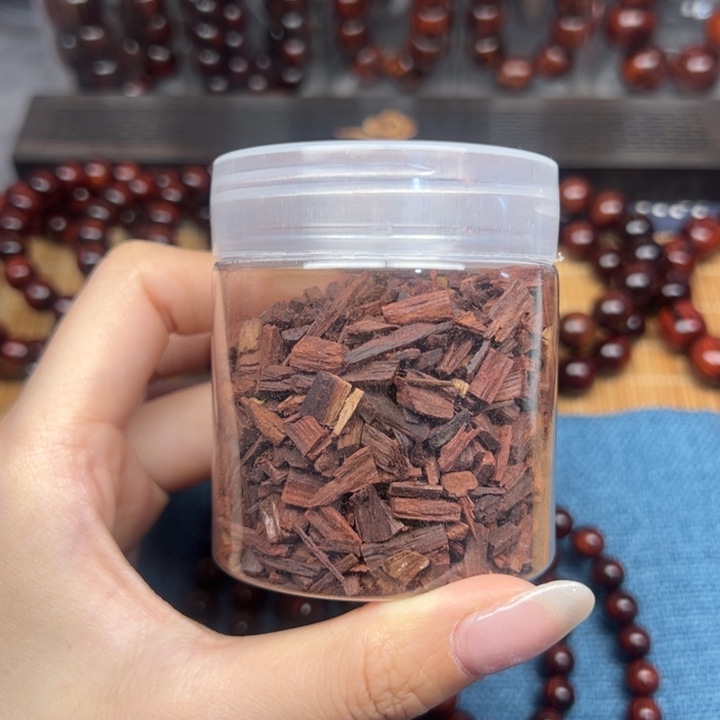 藤类海南红降米粒碎料50g