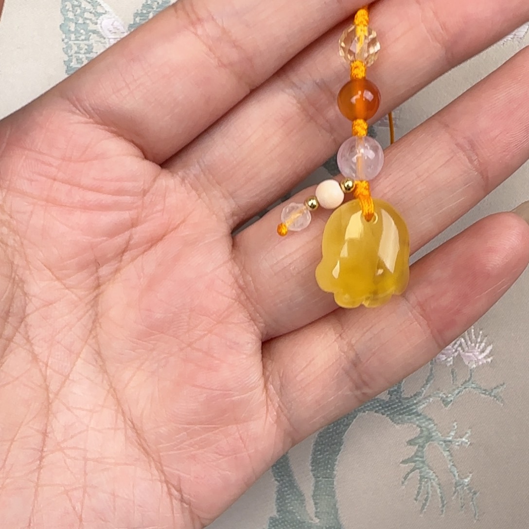 蜜蜡吊坠(赠链)未镶嵌